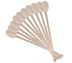 10er SET Fackelmann FMprofessional 21332 Kochlöffel aus Holz 70 cm