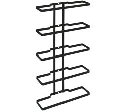 METALTEX 382925000 Wine-Wall 5 LAVA Weinregal für 5 Flaschen, TouchTherm