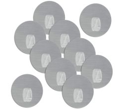10er SET METALTEX 294802000 Klebehaken wiederverwendbar Ø 85 mm
