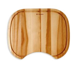 Holzschneidbrett für PYRAMIS Monoblock Becken 34x40cm