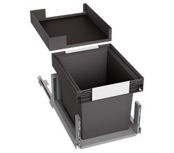 BLANCO 526304 SELECT II SODA Abfallsystem 30 Liter für 60 cm Schrankbreite / Frontanbindung