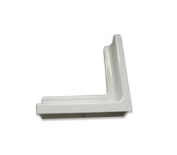 Schlittenrückwand weiß für den Ritter Allesschneider AES 62 SL weiß / Schlitten - Rückwand / Ersatzteil / Zubehör