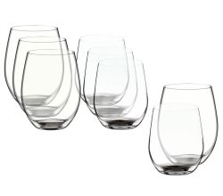 RIEDEL 5414/50 THE O WINE TUMBLER Cabernet/Merlot u. Viognier/Chardonnay VORTEILSSET KAUF 8 ZAHL 6