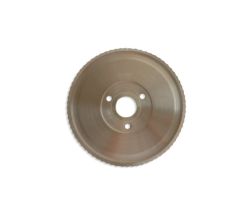 Wellenschliffmesser für die Ritter Multischneider AES251Z, E251, E241 und E25 mit Messerträger aus Metall