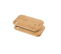METALTEX 569704010 Schneidebretter 2er-Set 22 x 14 x 1,0 cm Bambus / Schneidbrett / Schneidebrett Holz