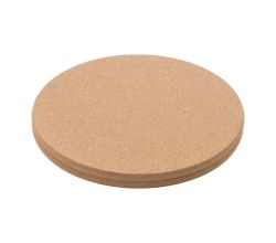 METALTEX 569819000 2er-Set Topfuntersetzer Ø 20 cm, Kork