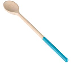 METALTEX CHROMOTHERAPY Kochlöffel oval aus Buchenholz - AQUAMARINE / Holzlöffel