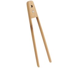 METALTEX -Bamboo Line- Grillzange 24 cm aus Bambusholz mit Magnet im Griff / Holzbesteck / Bambus