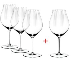 RIEDEL 5884/67-1 PERFORMANCE Pinot Noir Weinglas VORTEILSSET - KAUF 4 ZAHL 3