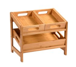 KESPER 5885113 Küchenregal / Ablagefläche aus Bambus