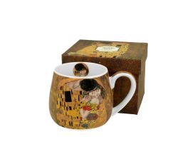 DUO ART GALLERY Fassbecher 430 ml THE KISS New Bone China Porzellan