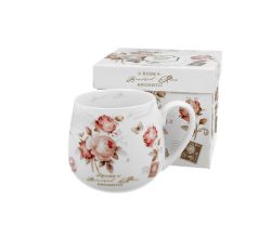 DUO FLORAL Fassbecher 430 ml SECESSION New Bone China Porzellan