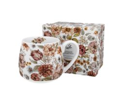 DUO FLORAL Fassbecher 430 ml PASTEL FLOWERS New Bone China Porzellan
