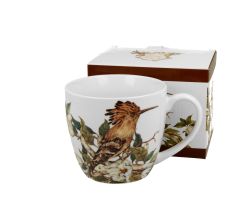 DUO ANIMALS Becher 460 ml HOOPOE New Bone China Porzellan