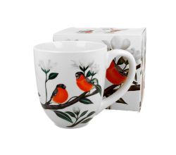 DUO ANIMALS XXL Becher 1000 ml BULLFINCH New Bone China Porzellan
