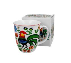 DUO ETNO 32086 Becher 650 ml REGIONAL PATTERNS New Bone China Porzellan