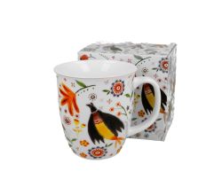 DUO ETNO 32161 Becher 650 ml REGIONAL PATTERNS New Bone China Porzellan