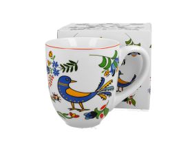 DUO KUBKI XXL Becher 1000 ml KASHUBIAN BIRD New Bone China Porzellan