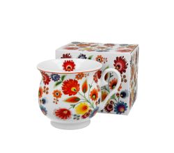DUO ETNO Becher 500 ml ŁOWICZ New Bone China Porzellan