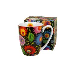 DUO ETNO Klassischer Becher 350 ml ETNIC New Bone China Porzellan