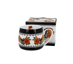 DUO ETNO 34349 Fassbecher 430 ml INDIGO New Bone China Porzellan