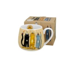 DUO ANIMALS Fassbecher 430 ml CAT'S WORLD – PARTY New Bone China Porzellan