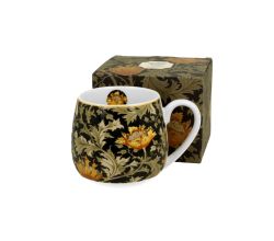 DUO ART GALLERY Fassbecher 430 ml CHRYSANTHEMUM New Bone China Porzellan