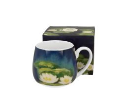 DUO ART GALLERY Fassbecher 430 ml NENUFARS New Bone China Porzellan