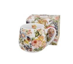 DUO FLORAL Fassbecher 430 ml BLANCA New Bone China Porzellan
