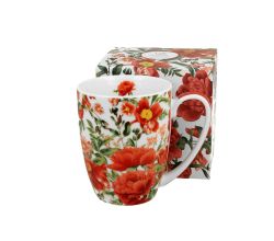 DUO FLORAL Klassischer Becher 360 ml FELICITY New Bone China Porzellan