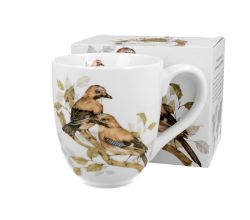 DUO ANIMALS XXL Becher 1000 ml THE EURASIAN JAY New Bone China Porzellan