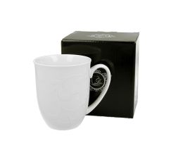 DUO WHITE Becher 300 ml HEMINGWAY New Bone China Porzellan