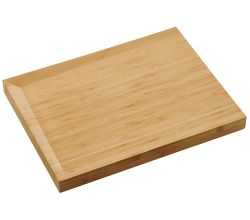 KESPER 59701-13 Schneid- und Tranchierbrett 48 x 36,5 cm aus zertifiziertem Bambus / Schneidbrett / Schneidebrett Holz