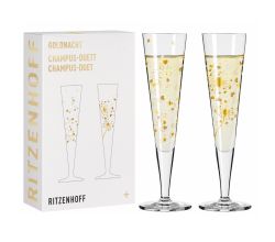 Ritzenhoff 6031007 Champagnerglas-Set F24 GOLDNACHT Ana Vasconcelos 2024