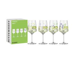 Ritzenhoff 6041007 Aperitifglas 4er-Set F25 SOMMERTAU Hugo 2025