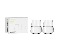 Ritzenhoff 6111007 Wasserglas-Set #1 LICHTWEISS Nadine Niggemeier 2022 in Geschenkbox