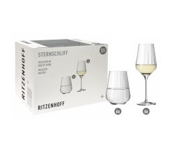 Ritzenhoff 6111010 Weßwein- und Wasserglas-Set #1 STERNSCHLIFF Ritzenhoff Design Team 2022