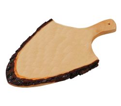 KESPER Rinden-Servierbrett 61205 aus Erlenholz / Vesperbrett / Brotzeitbrett