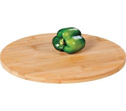KESPER 58449 Dreh- und Servierplatte Ø 35 cm aus Bambus / Drehteller / Drehkabinett