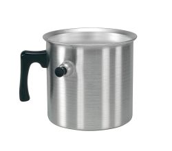 Karl Krüger 297 Wasserbadkocher 2,0 Liter Aluminium geschliffen / Simmertopf