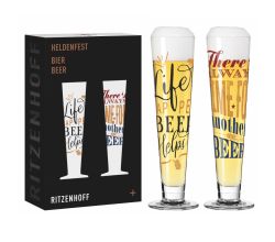 Ritzenhoff 6271002 Bierglas 2er-Set F25 HELDENFEST Bier 2025
