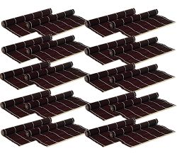 10er SET Bambusmatten Platzset MAHAGONI 2 Stück / Platzmatte