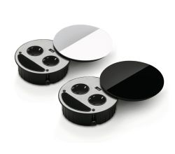 SMILE Doppelsteckdose USB / Tischsteckdose / Steckdose / Doppel-Steckdose