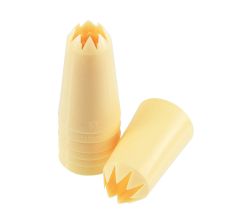 Fackelmann FMprofessional 21510 Sterntüllensatz 7tlg. / Spritzbeutel Tüllen / Garniertüllen / Dekotüllen sternförmig