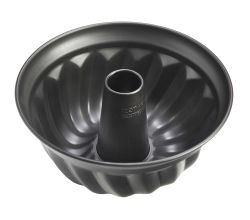 ZENKER Gugelhupfform 22 cm mit Antihaftbeschichtung / Serie Black Metallic / Gugelhupf Backform / Kuchenform