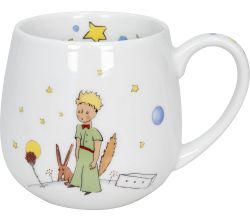 KÖNITZ 1111432362 Kuschelbecher 420 ml LE PETIT PRINCE - Secret (Französisch), Porzellan