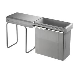 WESCO 755630-85 Abfallsorter 30 Liter Big-Boy 30 DT light-grey ab 30 cm Schrankbreite