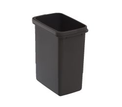 EKOTECH Ersatzeimer 7 Liter Abfallvolumen für FREE JAZZ 30 Inox in oriongrau / Mülleimer
