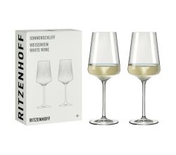 Ritzenhoff 8000003 Weißweinglas-Set #1 SONNENSCHLIFF RDT 2024 in Geschenkbox