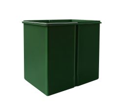 WESCO M7551106-1 Ersatzeimer 15 Liter - grün - für Master Boy 40 DT Abfallsorter / Eimer / Mülleimer / Abfalleimer / Einsatz